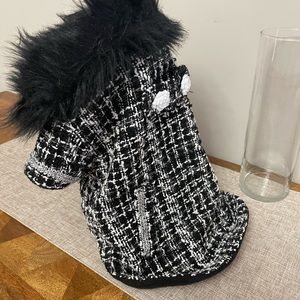 Chic New York Dog coat. Beautiful warm